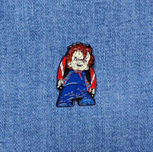 Cassãj Accessories - 2/$20 Chucky Doll Horror Enamel Pin